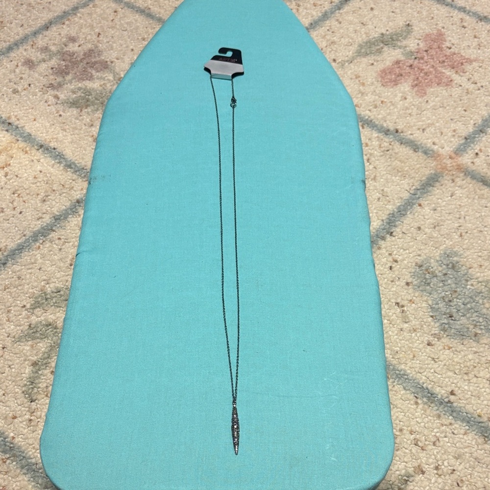 Kohl’s Apt. 9 Dark Chrome Grey Pendant Necklace